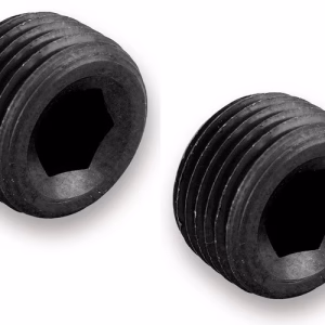 EARLS - NPT PRESSURE PLUG - BLACK - ALLOY