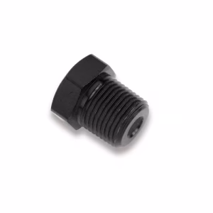 EARLS - NPT MALE PLUG - ALLOY - BLACK