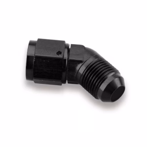 EARLS - AN MALE / AN FEAMLE - 45° - ALLOY - BLACK