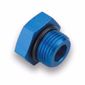 EARLS - ORB MALE PLUG - ALLOY - BLUE