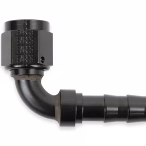 EARLS - SUPER-STOCK 400 SERIES - 90° - ALLOY - BLACK