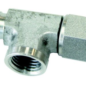 AEROFLOW - AN MALE / FEMALE - 1/8" PORT -  STR - STAINLESS
