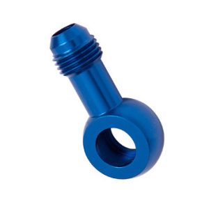 AEROFLOW - AN MALE / BANJO - ALLOY - BLUE