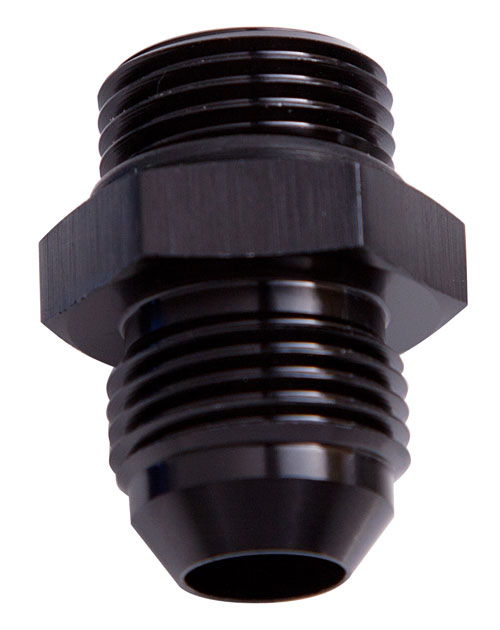 AEROFLOW - AN MALE / ORB MALE - STR - ALLOY - BLACK