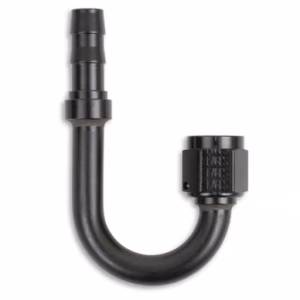 EARLS - SUPER-STOCK 400 SERIES - 180° - ALLOY - BLACK