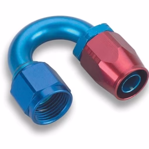 EARLS - AUTO-FIT 100 SERIES HOSETAIL - 180° - ALLOY